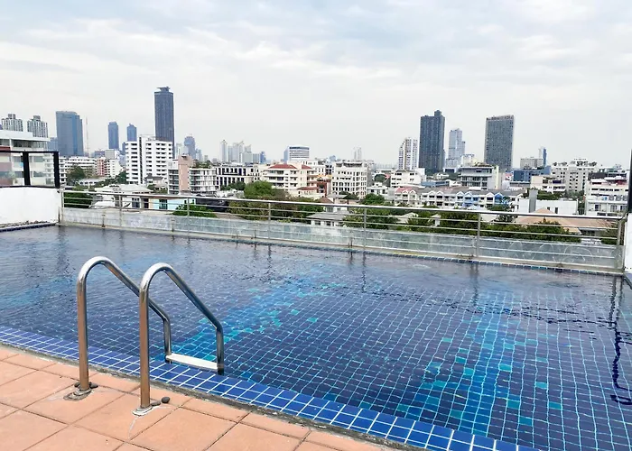 Apartment Tropical Haven 1br - Ultra Fast Wifi - Thong Lo *