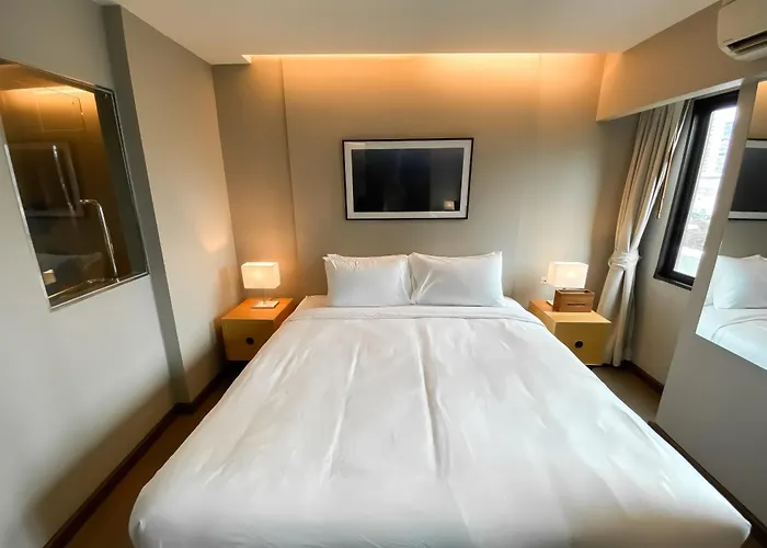 Apartment Tropical Haven 1br - Ultra Fast Wifi - Thong Lo