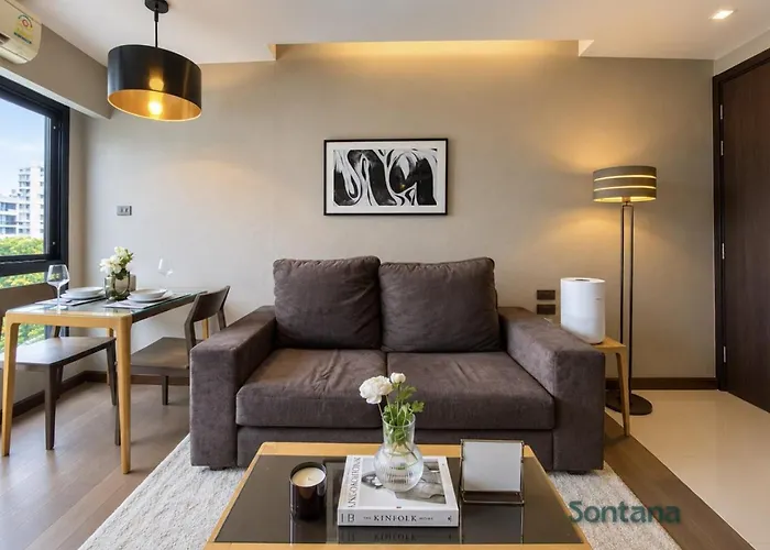 Tropical Haven 1br - Ultra Fast Wifi - Thong Lo Apartment