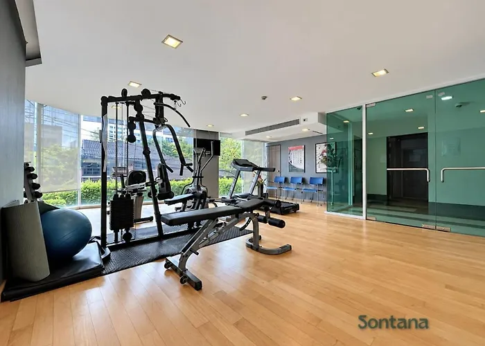 Apartment Tropical Haven 1br - Ultra Fast Wifi - Thong Lo